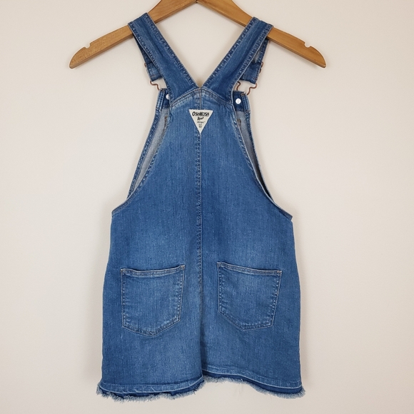 OshKosh B'gosh Girls' Denim Skirtall Dress - Blue - Picture 4 of 4